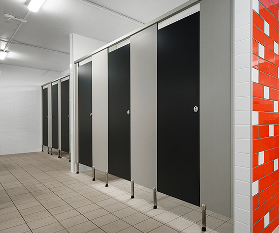 Toilet Cubicle Architectural Finishing Products